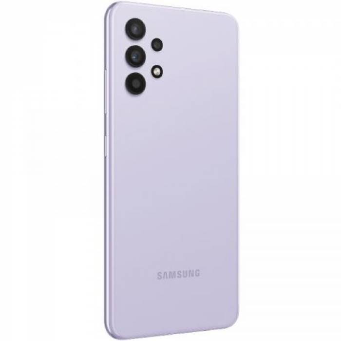 Telefon Mobil Samsung Galaxy A32, Dual SIM, 128GB, 4GB RAM, 4G, Awesome Violet