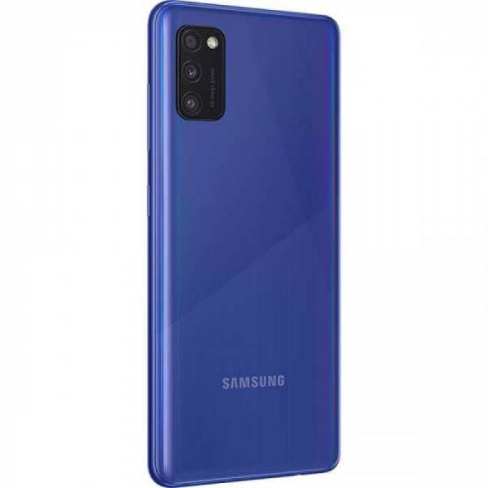 Telefon Mobil Samsung Galaxy A41 Dual SIM, 64GB, 4GB RAM, 4G, Prism Crush Blue