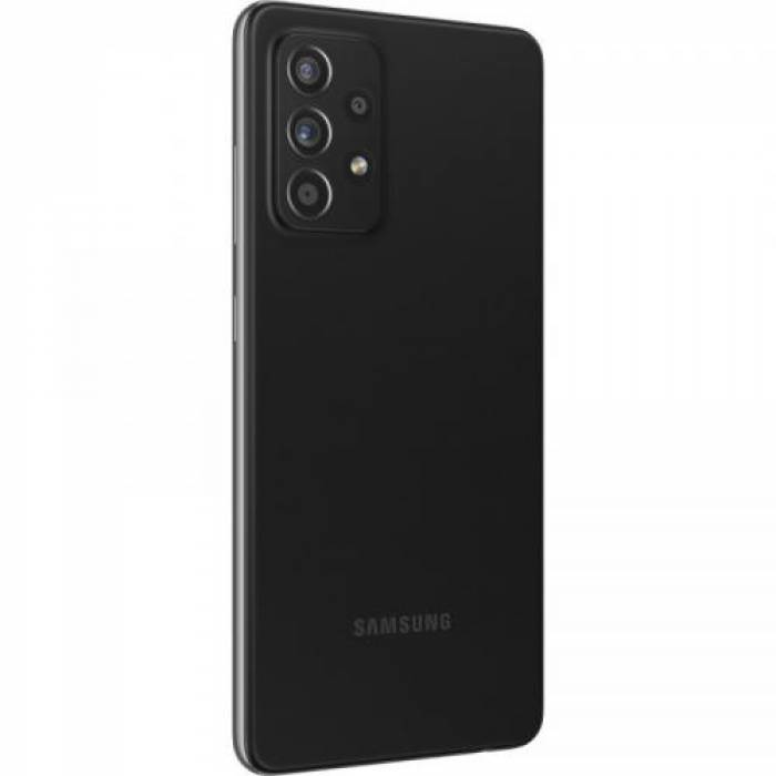 Telefon Mobil Samsung Galaxy A52 5G Edition, Dual SIM, 128GB, 6GB RAM, 5G, Awesome Black