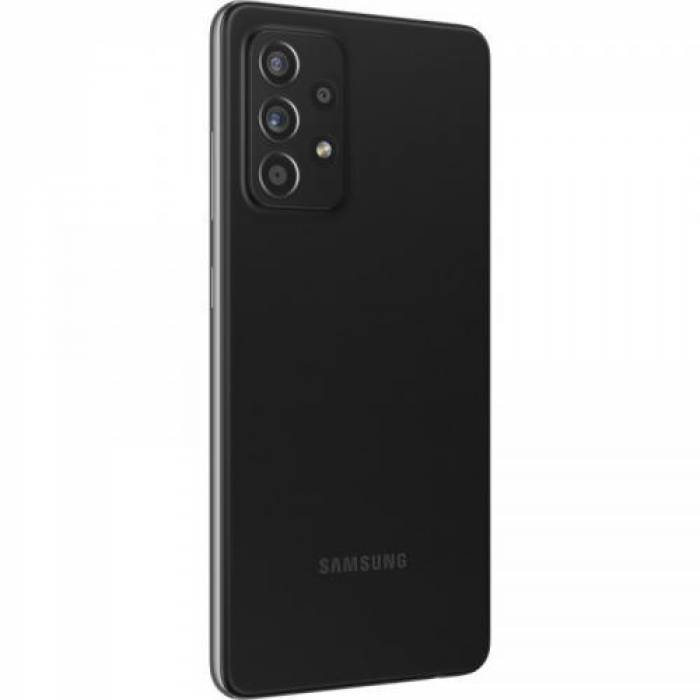 Telefon Mobil Samsung Galaxy A52 Dual SIM, 128GB, 6GB RAM, 4G, Awesome Black