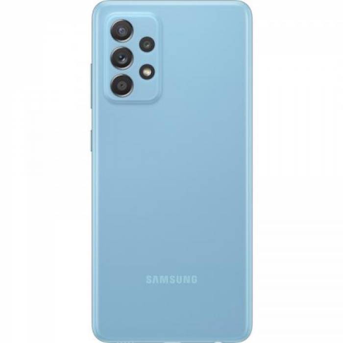 Telefon Mobil Samsung Galaxy A52 Dual SIM, 128GB, 6GB RAM, 4G, Awesome Blue