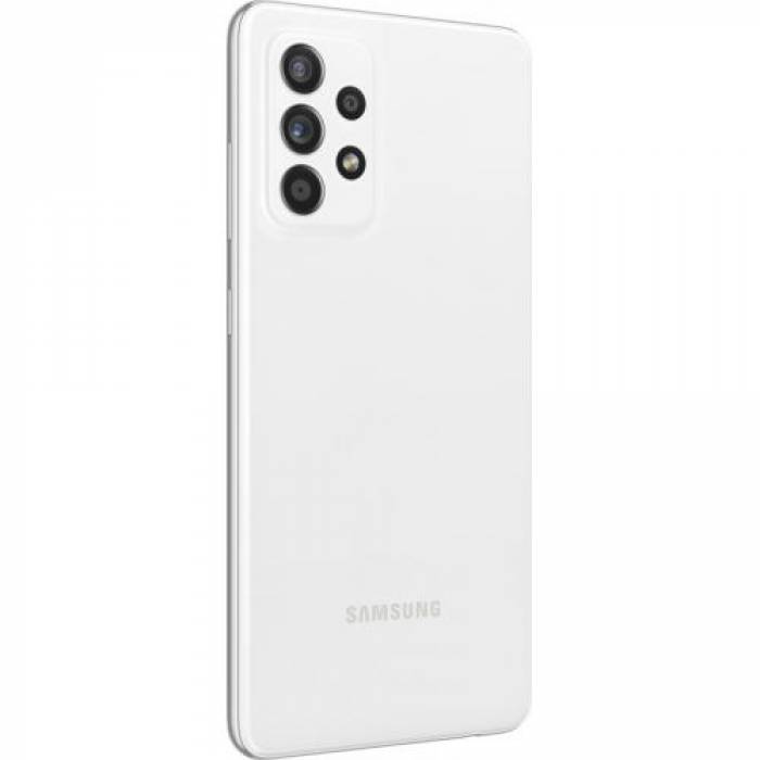 Telefon Mobil Samsung Galaxy A52s, Dual SIM, 128GB, 6GB RAM, 5G, Awesome White