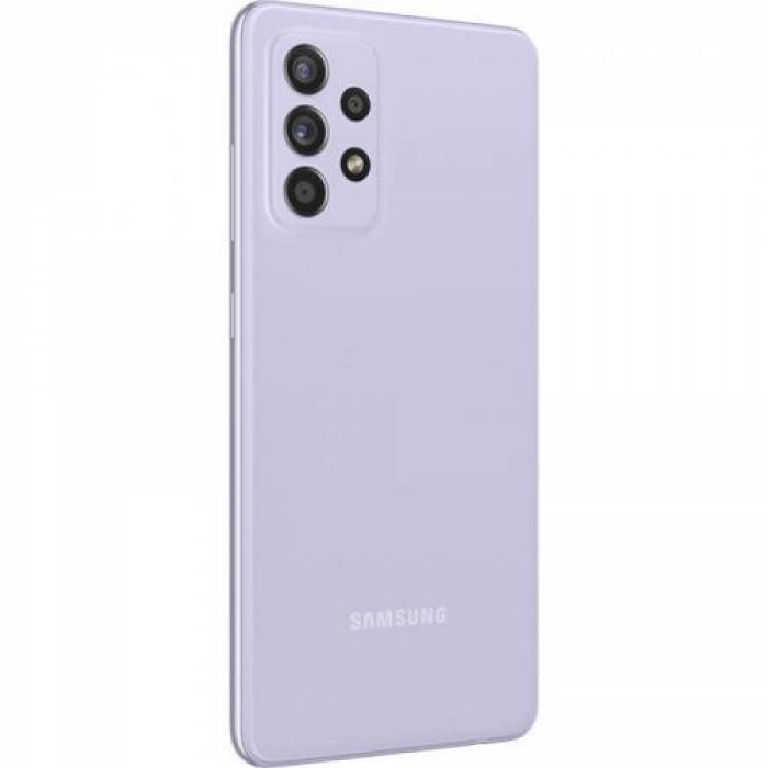Telefon Mobil Samsung Galaxy A52s, Dual SIM, 256GB, 8GB RAM, 5G, Awesome Violet