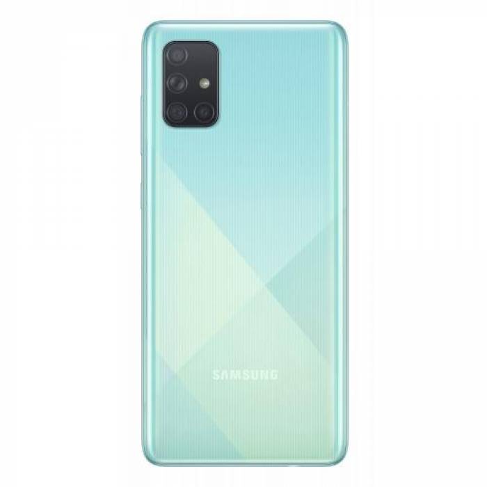 Telefon Mobil Samsung Galaxy A71 (2020) Dual SIM, 128GB, 6GB RAM, 4G, Blue