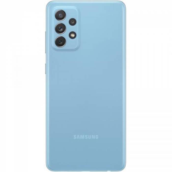 Telefon Mobil Samsung Galaxy A72 Dual SIM, 128GB, 6GB RAM, 4G, Awesome Blue