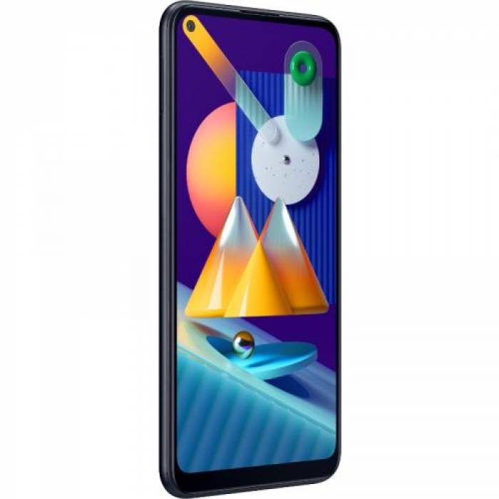 Telefon Mobil Samsung Galaxy M11 (2020), Dual SIM, 32GB, 3GB RAM, 4G, Black