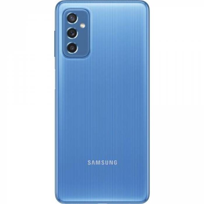 Telefon Mobil Samsung Galaxy M52, Dual SIM, 128GB, 6GB RAM, 5G, Icy Blue