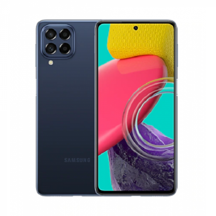 Telefon Mobil Samsung Galaxy M53 Dual SIM, 128GB, 6GB RAM, 5G, Blue