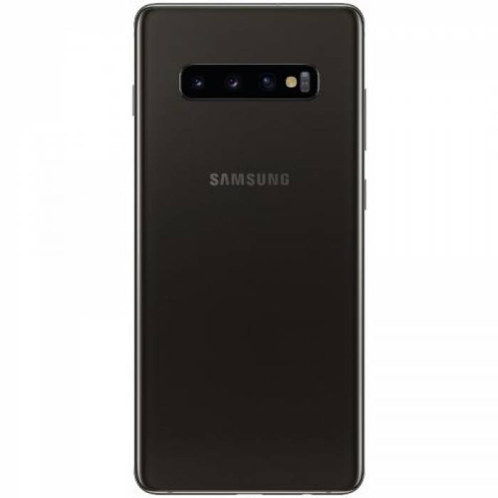 Telefon Mobil Samsung Galaxy S10 Plus, Dual Sim, 512GB, 4G, Ceramic Black