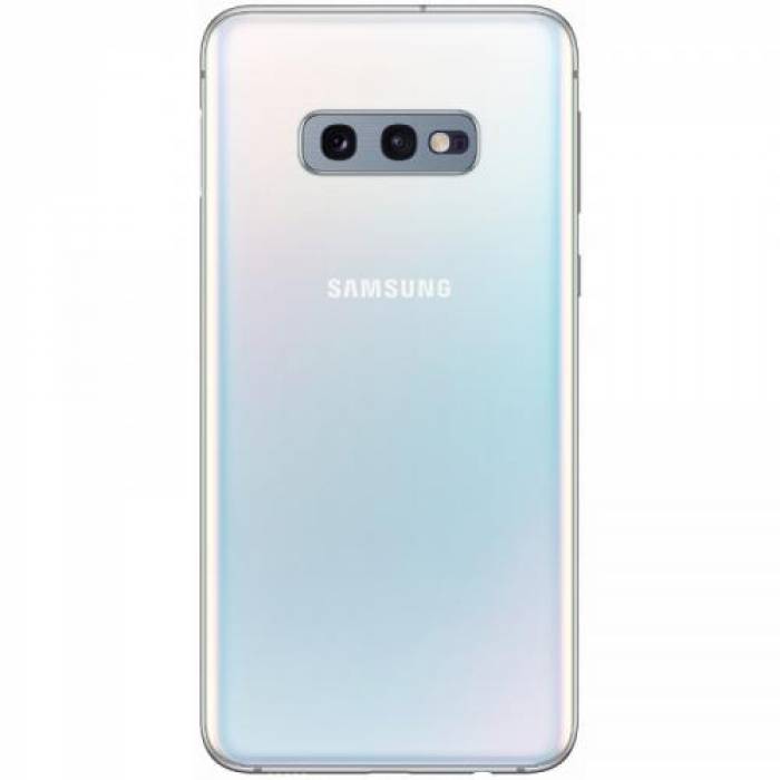 Telefon Mobil Samsung Galaxy S10e, Dual SIM, 128GB, 6GB RAM, 4G, Prism White