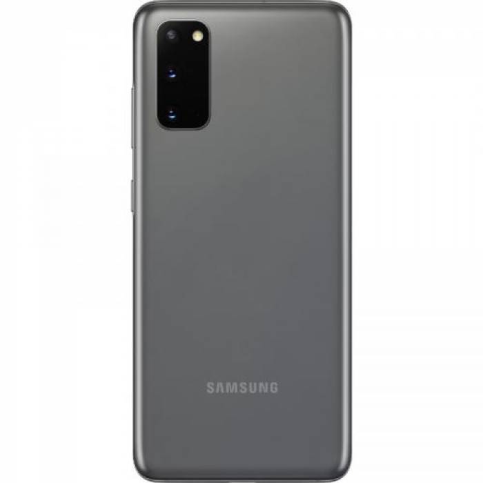 Telefon Mobil Samsung Galaxy S20, Dual Sim, 128GB, 8GB RAM, 4G, Cosmic Grey