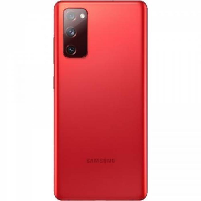Telefon Mobil Samsung Galaxy S20 FE, Dual Sim, 256GB, 8GB RAM, 5G, Cloud Red