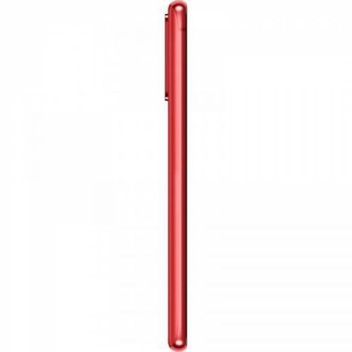 Telefon Mobil Samsung Galaxy S20 FE Version 2, Dual Sim, 128GB, 6GB RAM, 4G, Cloud Red