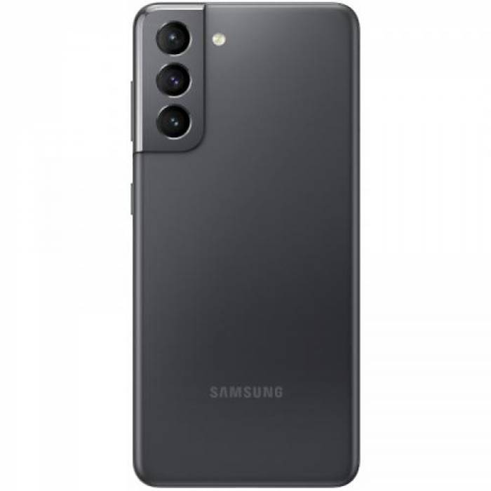 Telefon Mobil Samsung Galaxy S21 Dual SIM, 256GB, 8GB RAM, 5G, Phantom Gray