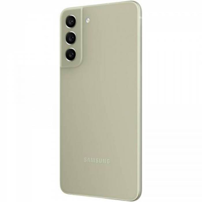 Telefon mobil Samsung Galaxy S21 FE, Dual SIM, 256GB, 8GB RAM, 5G, Olive