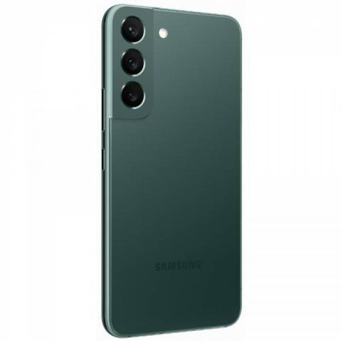 Telefon Mobil Samsung Galaxy S22, Dual SIM Hybrid, 256GB, 8GB RAM, 5G, Green
