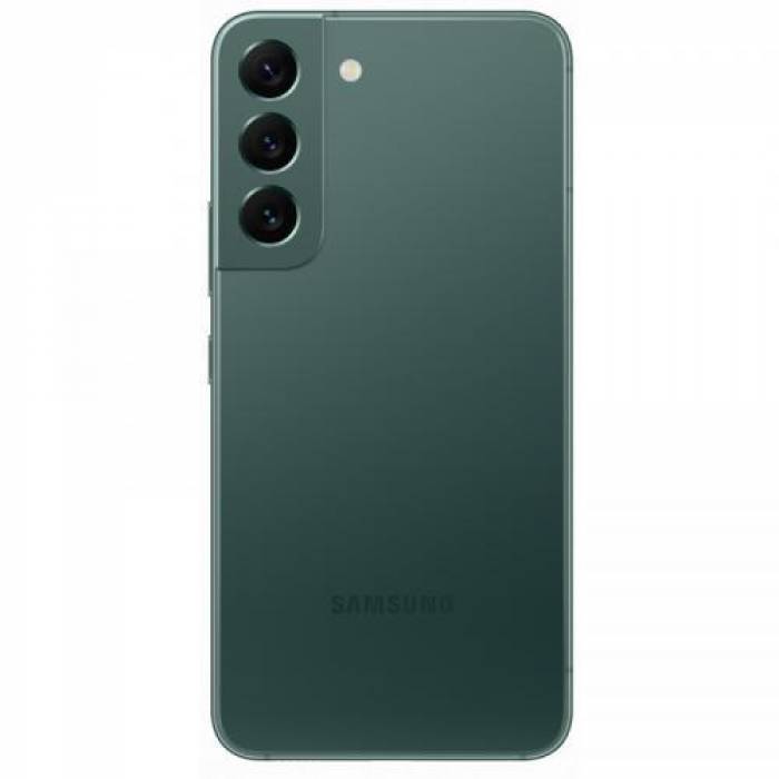 Telefon Mobil Samsung Galaxy S22, Dual SIM Hybrid, 256GB, 8GB RAM, 5G, Green