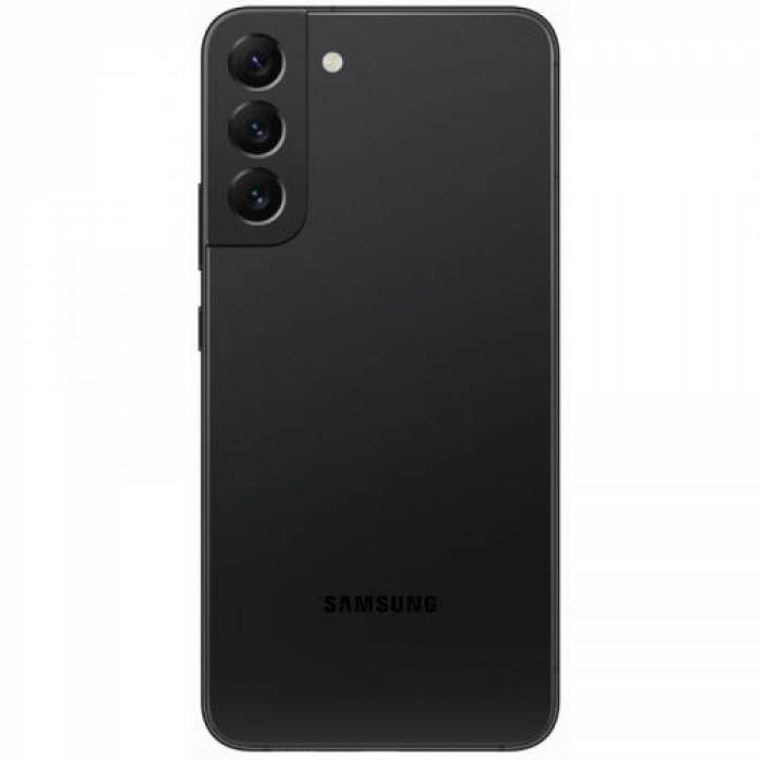 Telefon Mobil Samsung Galaxy S22 Plus, Dual SIM Hybrid, 128GB, 8GB RAM, 5G, Phantom Black