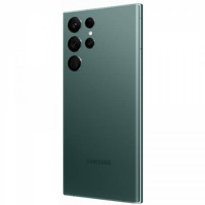 Telefon mobil Samsung Galaxy S22 Ultra, Dual SIM Hybrid, 128GB, 8GB RAM, 5G, Green