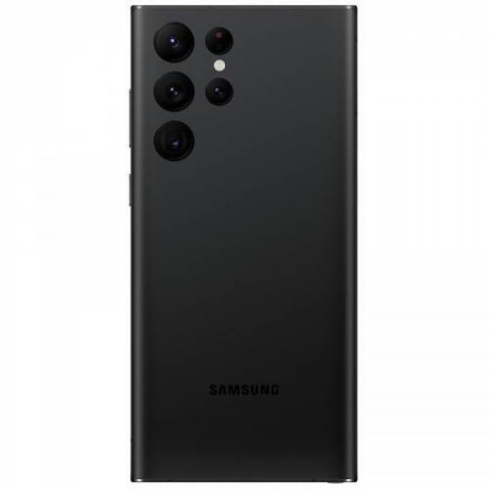 Telefon mobil Samsung Galaxy S22 Ultra, Dual SIM Hybrid, 128GB, 8GB RAM, 5G, Phantom Black