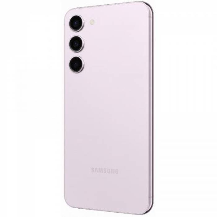 Telefon Mobil Samsung Galaxy S23 Plus, Dual SIM Hybrid, 512GB, 8GB RAM, 5G, Lavander