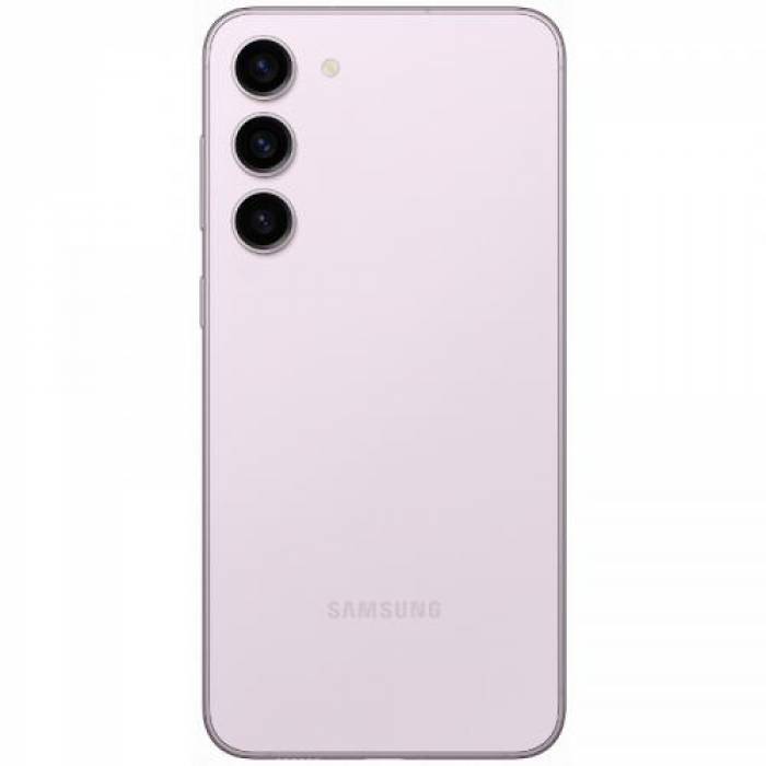 Telefon Mobil Samsung Galaxy S23 Plus, Dual SIM Hybrid, 512GB, 8GB RAM, 5G, Lavander