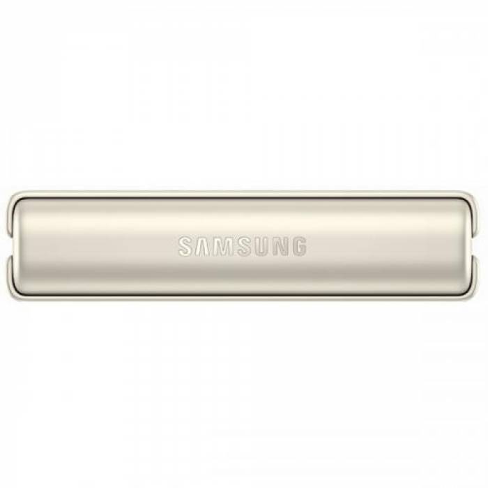 Telefon Mobil Samsung Galaxy Z Flip 3, Dual Sim Hybrid, 128GB, 8GB RAM, 5G, Cream