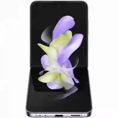 Telefon mobil Samsung Galaxy Z Flip 4, Dual Sim, 128GB, 8GB RAM, 5G, Bora Purple