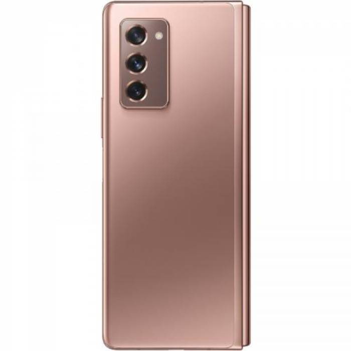 Telefon Mobil Samsung Galaxy Z Fold 2, Dual SIM, 256GB, 5G, Mystic Bronze
