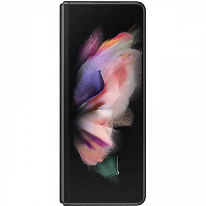 Telefon Mobil Samsung Galaxy Z Fold 3, Dual SIM Hybrid, 256GB, 12GB RAM, 5G, Phantom Black