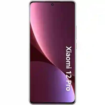 Telefon Mobil Xiaomi 12 Pro (2022), Dual SIM, 256GB, 12GB RAM, Dual SIM, 5G, Android 12, Purple