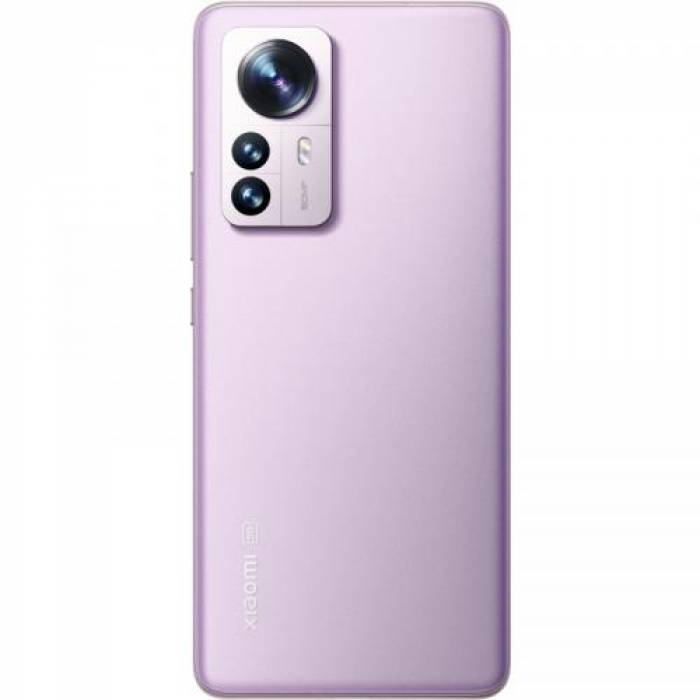Telefon Mobil Xiaomi 12 Pro (2022), Dual SIM, 256GB, 12GB RAM, Dual SIM, 5G, Android 12, Purple