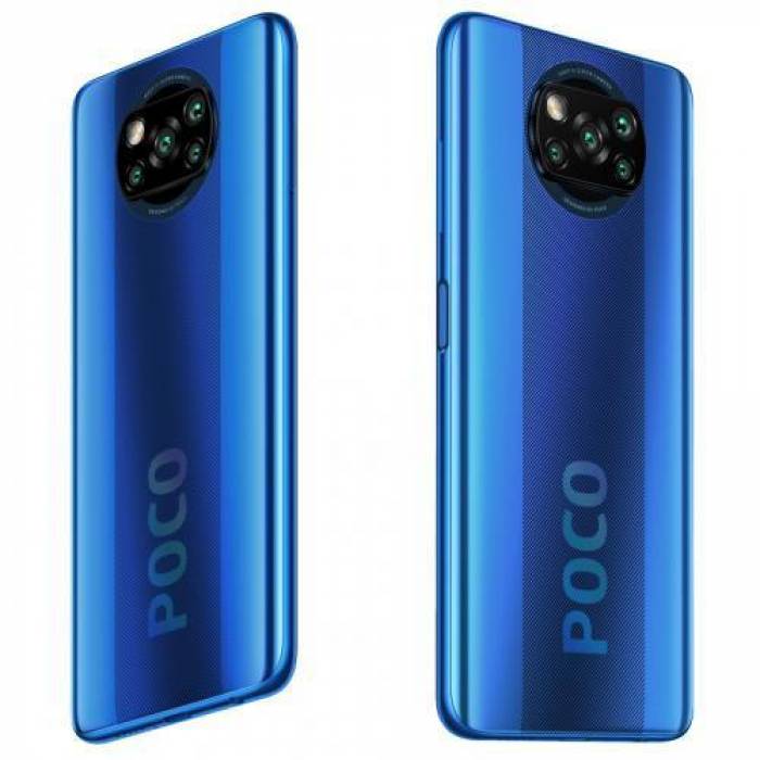 Telefon Mobil Xiaomi Poco X3 PRO Dual SIM, 128GB, 6GB RAM, 4G, Frost Blue