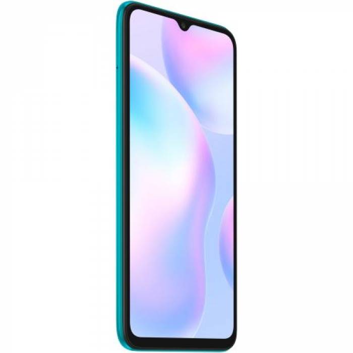 Telefon mobil Xiaomi Redmi 9A Dual SIM, 32GB, 2GB RAM, 4G, Ocean Green