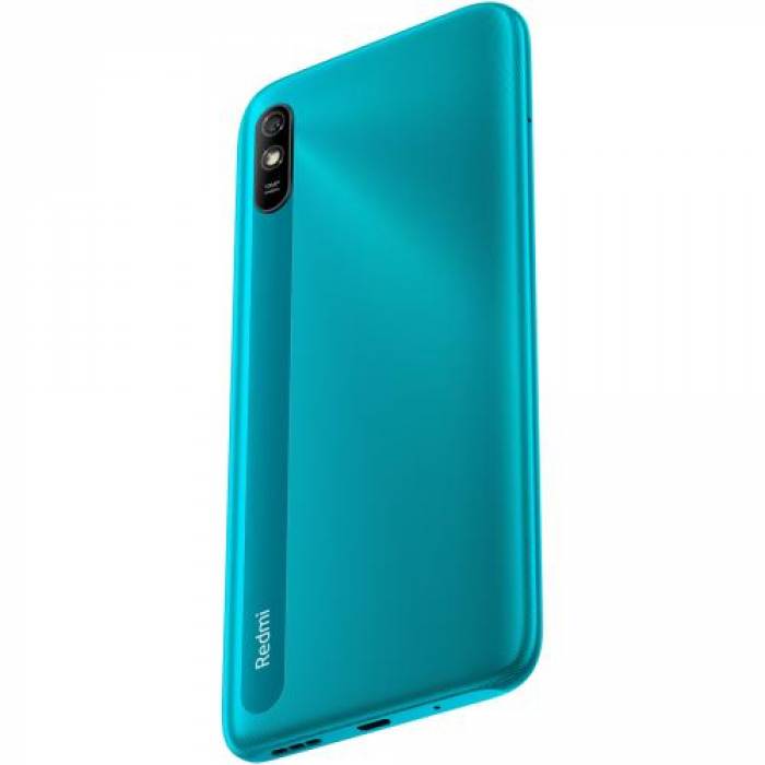 Telefon mobil Xiaomi Redmi 9A Dual SIM, 32GB, 2GB RAM, 4G, Ocean Green