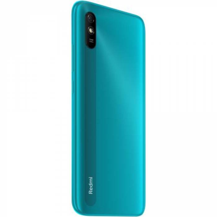 Telefon mobil Xiaomi Redmi 9A Dual SIM, 32GB, 2GB RAM, 4G, Ocean Green