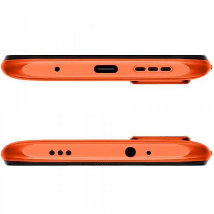 Telefon Mobil Xiaomi Redmi 9T, Dual SIM, 64GB, 4GB RAM, 4G, Android 10, Sunrise Orange