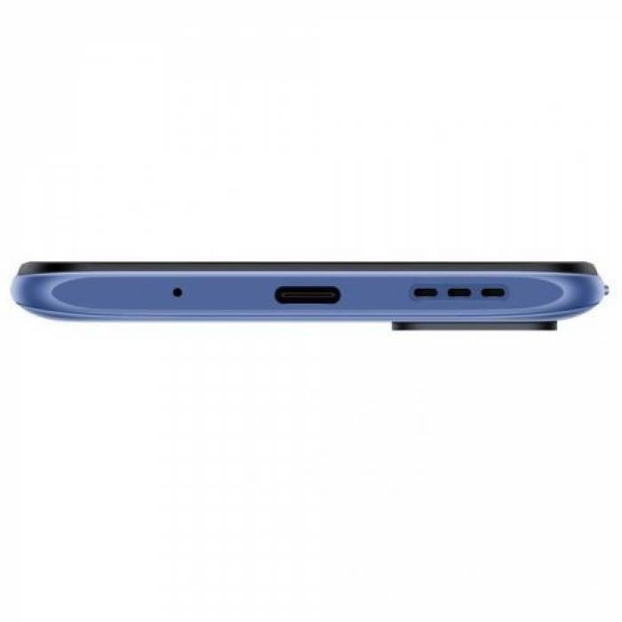 Telefon Mobil Xiaomi Redmi Note 10 (2021), Dual SIM, 128GB, 4GB RAM, 5G, Nighttime Blue