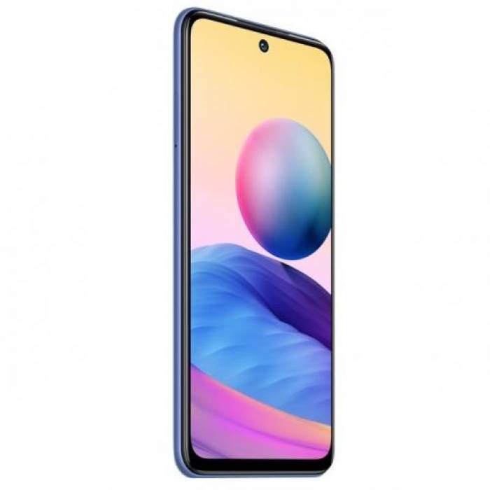 Telefon Mobil Xiaomi Redmi Note 10 (2021), Dual SIM, 64GB, 4GB RAM, 5G, Nighttime Blue