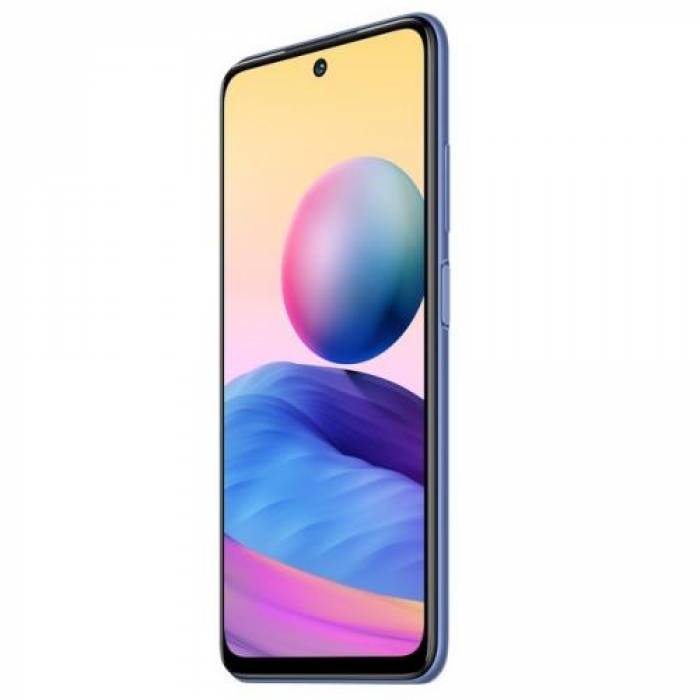 Telefon Mobil Xiaomi Redmi Note 10 (2021), Dual SIM, 64GB, 4GB RAM, 5G, Nighttime Blue