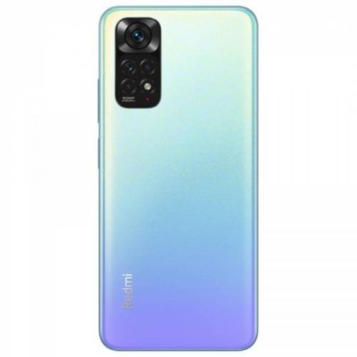 Telefon mobil Xiaomi Redmi Note 11 (2022), Dual SIM, 128GB, 4GB RAM, 4G, Star Blue