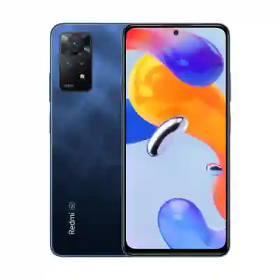 Telefon mobil Xiaomi Redmi Note 11 Pro 5G, Dual SIM, 128GB, 6GB RAM, 5G, Atlantic Blue