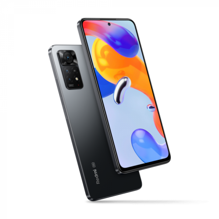 Telefon mobil Xiaomi Redmi Note 11 Pro 5G, Dual SIM, 128GB, 8GB RAM, 5G, Graphite Gray