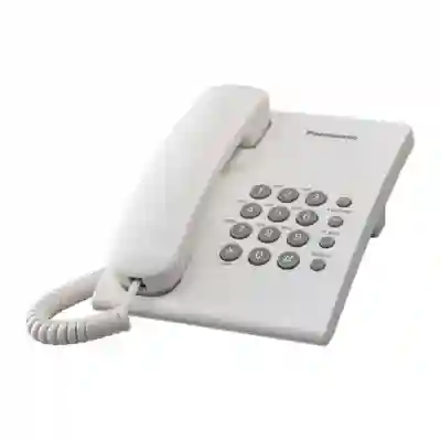 Telefon Panasonic KX-TS500FXW, Alb