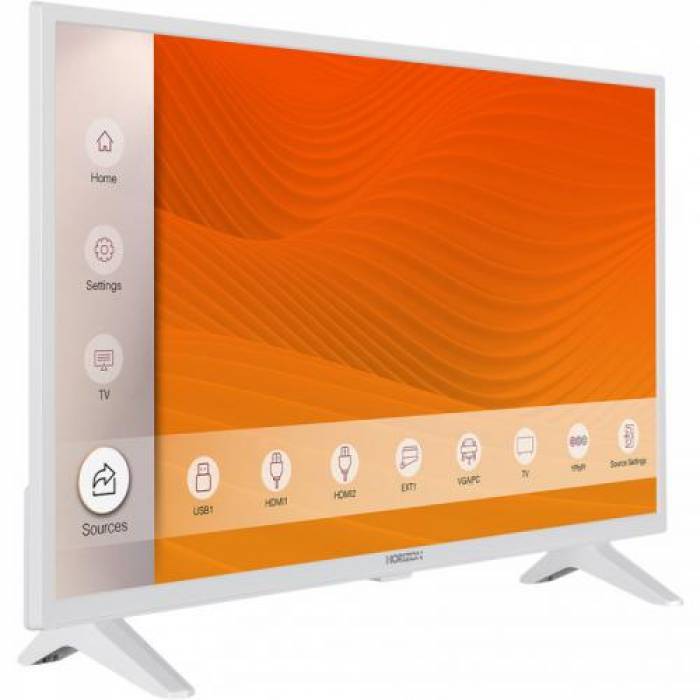 Televizor LED Horizon 32HL6301H/B Seria HL6301H/B, 32inch, HD Ready, White