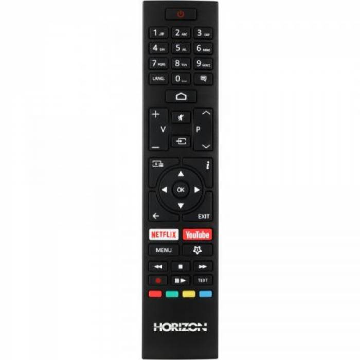 Televizor LED Horizon Smart Android 43HL7590U/B Seria HL7590U/B, 43inch, Ultra HD, Black
