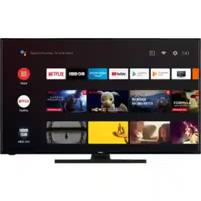 Televizor LED Horizon Smart Android 50HL7590U/B Seria HL7590U/B, 50inch, Ultra HD, Black