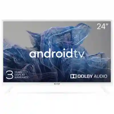 Televizor LED KIVI Smart 24H750NW Seria H750NW, 24inch, HD, White