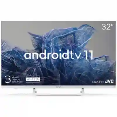 Televizor LED KIVI Smart 32F750NW Seria F750NW, 32inch, Full HD, White