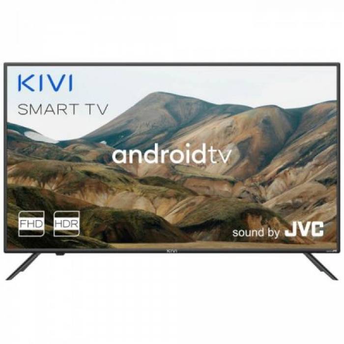 Televizor LED KIVI Smart 32H740LB Seria H740LB, 32inch, HD, Black